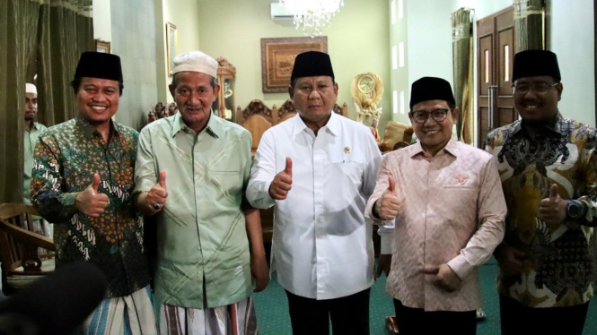 Gus Ali, Prabowo Subianto dan Cak Imin