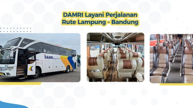 Fasilitas DAMRI Lampung - Bandung