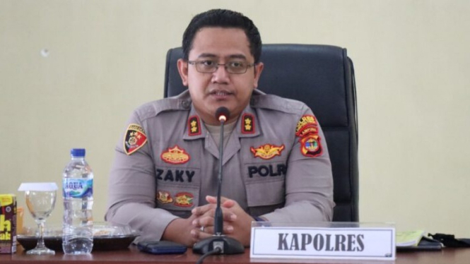 Kapolres Lampung Timur AKBP Zaky Alkazar Nasution