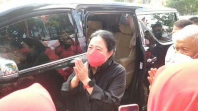 Viral Video Wajah Puan Bete Bagi-Bagi Kaos, PDIP Angkat Bicara