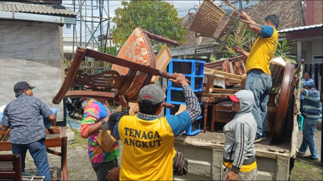 Eksekusi Rumah di Jalan Muria Kota Malang