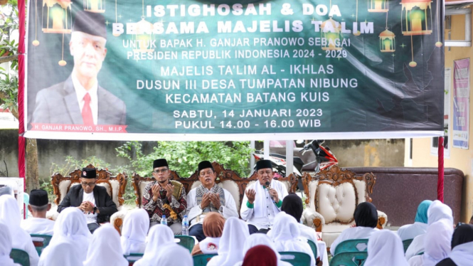 Relawan Ustaz Sahabat Ganjar Sumatera Utara