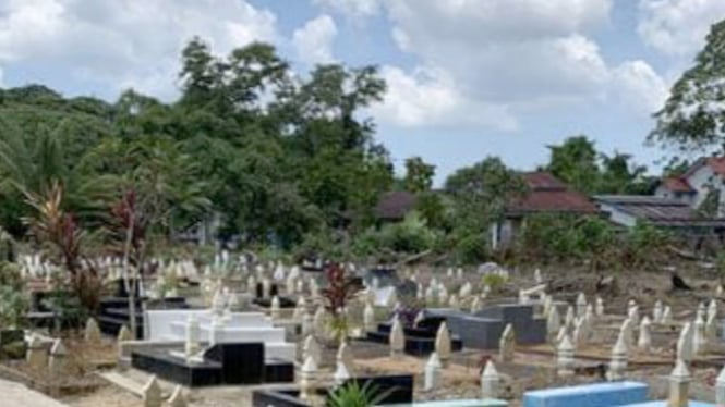 TPU di Deli Serdang yang dibanderol Rp5 juta untuk tiap pemakaman.