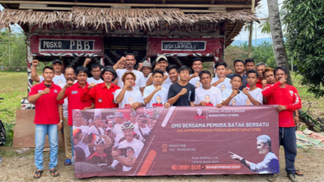 Relawan OMG gelar aksi sosial bersama Pemuda Batak Bersatu (PBB).