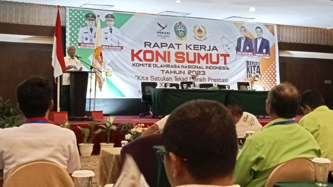 Ketua Umum KONI Sumut, John Ismadi Lubis.