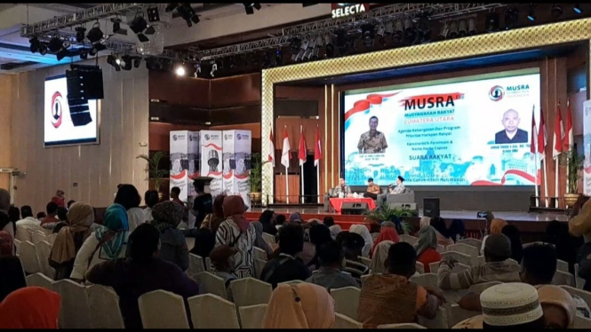 Musra Relawan Jokowi di Medan.