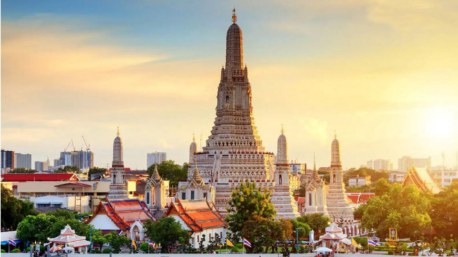 Wat Arun di Bangkok