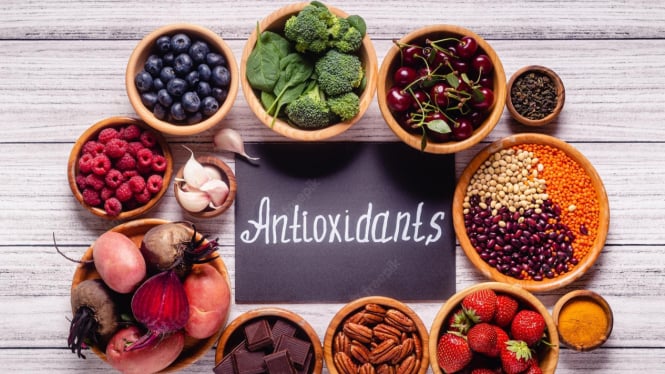 Makanan Kaya Antioksidan