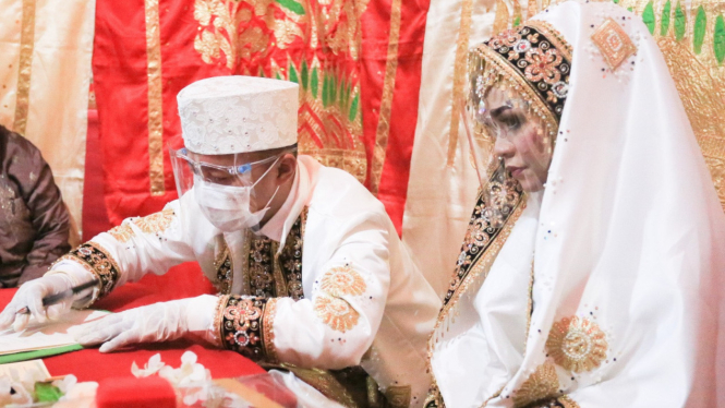 Ilustrasi Pernikahan/Foto.Andri Mardiansyah