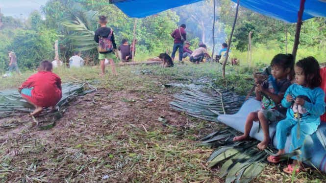 Aktifitas Penyintas Gempa Mentawai