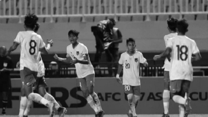 Laga Timnas Indonesia U-17 vs Palestina