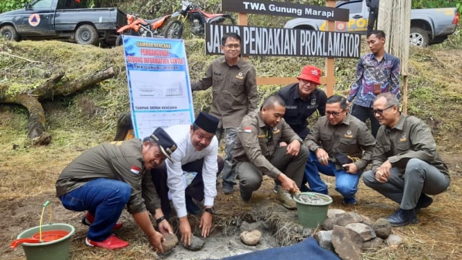 Launching Jalur Pendakian Proklamator Gunung Marapi