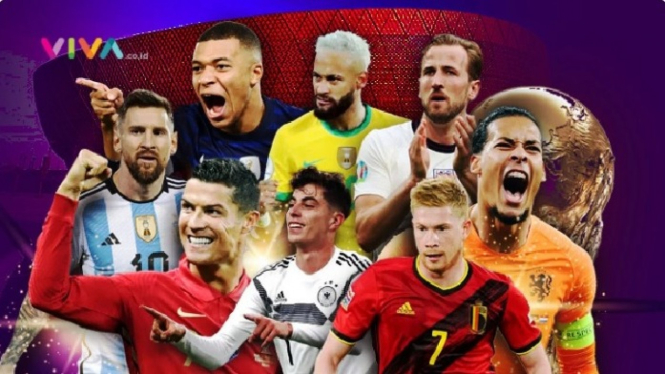 Bintang-bintang di Piala Dunia Qatar 2022