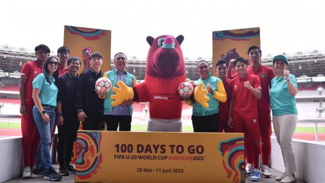 Persiapan Piala Dunia U-20 di Satdion Gelora Bung Karno