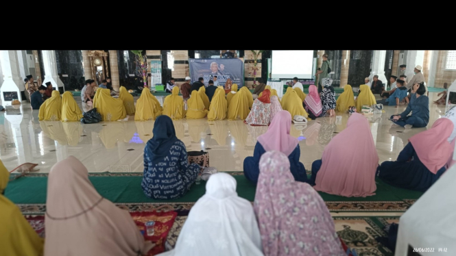 Pengajian di Masjid Darul Muttaqin Minasa Upa