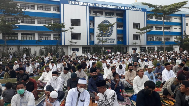 Shalat Idul Adha di Makassar
