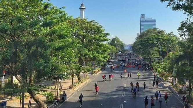 Car Free Day di Kota Makassar